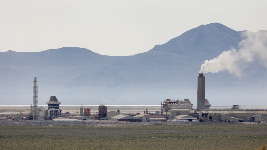 The US Magnesium Rowley Plant in Tooele County is pictured on Friday, June 18, 2021. (Spenser Heaps/Deseret News)